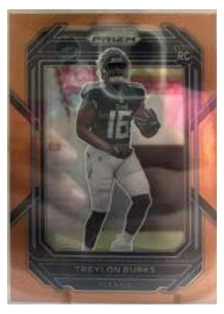 2022 Panini Prizm Base Set Treylon Burks #313 card