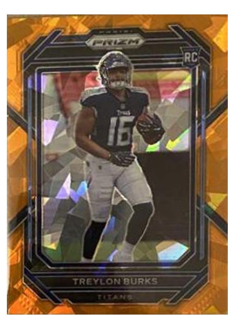 2022 Panini Prizm Base Set Treylon Burks #313 card