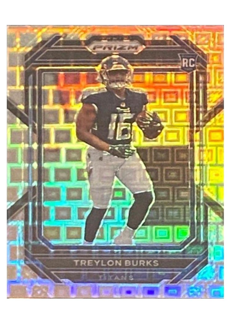 2022 Panini Prizm Base Set Treylon Burks #313 card