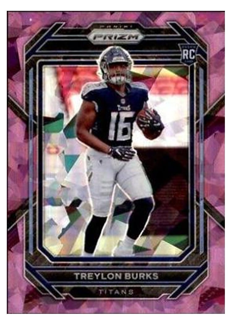 2022 Panini Prizm Base Set Treylon Burks #313 card