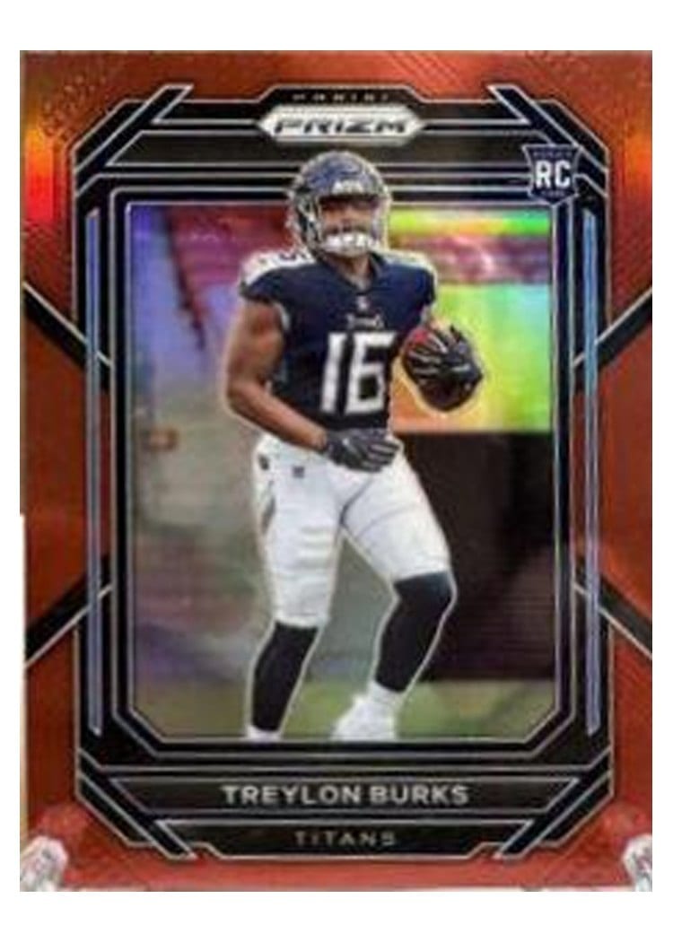 2022 Panini Prizm Base Set Treylon Burks #313 card
