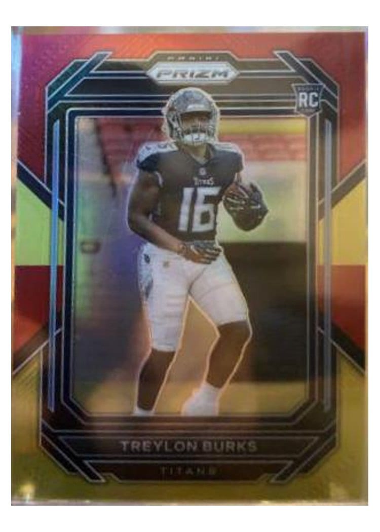 2022 Panini Prizm Base Set Treylon Burks #313 card