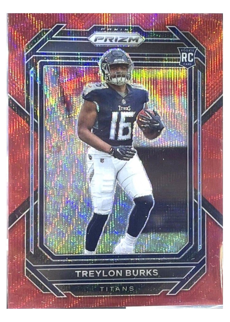 2022 Panini Prizm Base Set Treylon Burks #313 card