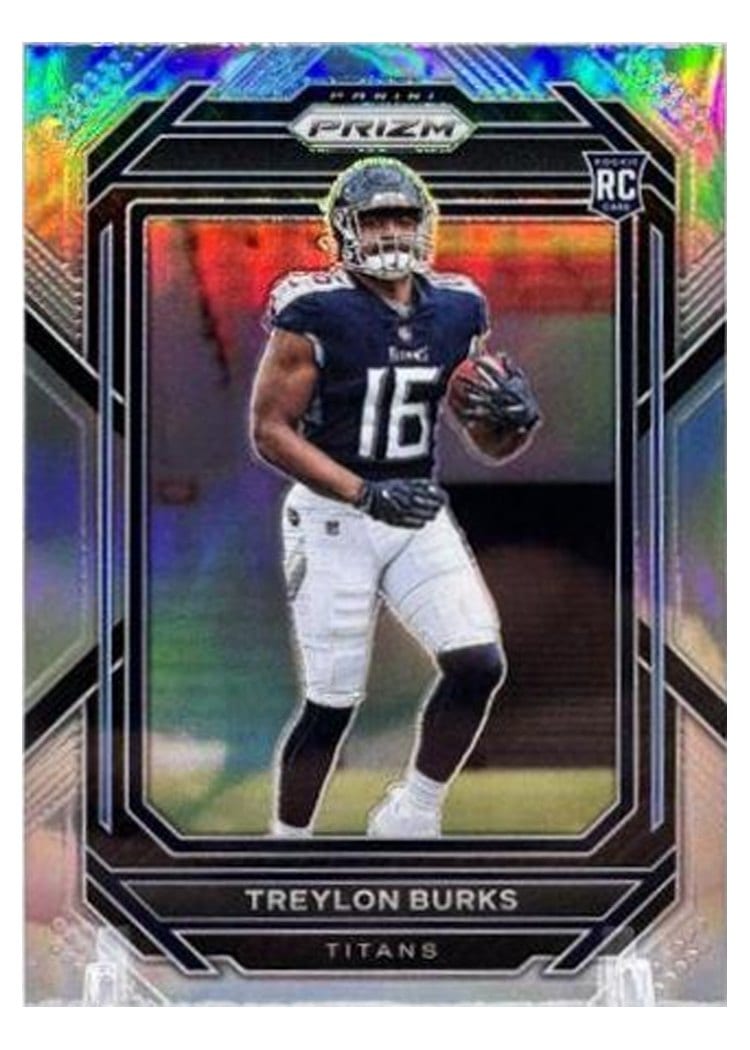 2022 Panini Prizm Base Set Treylon Burks #313 card