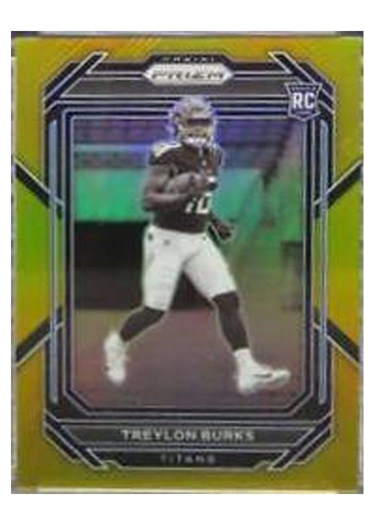 2022 Panini Prizm Base Set Treylon Burks #313 card