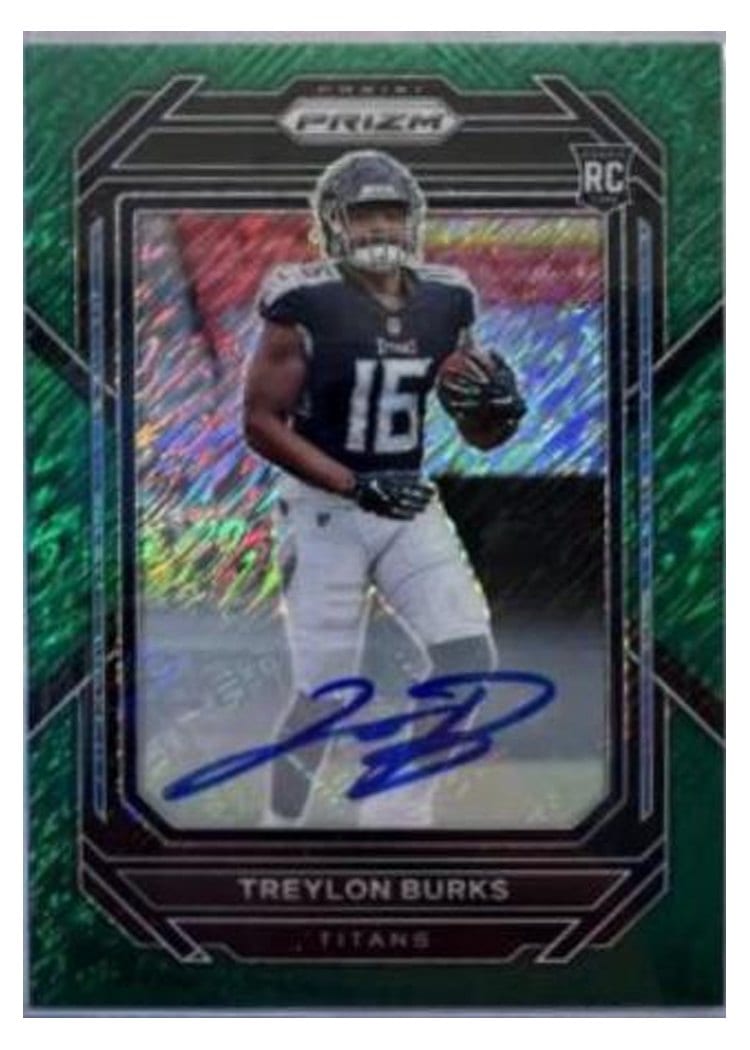 2022 Panini Prizm Base Set Treylon Burks #313 card