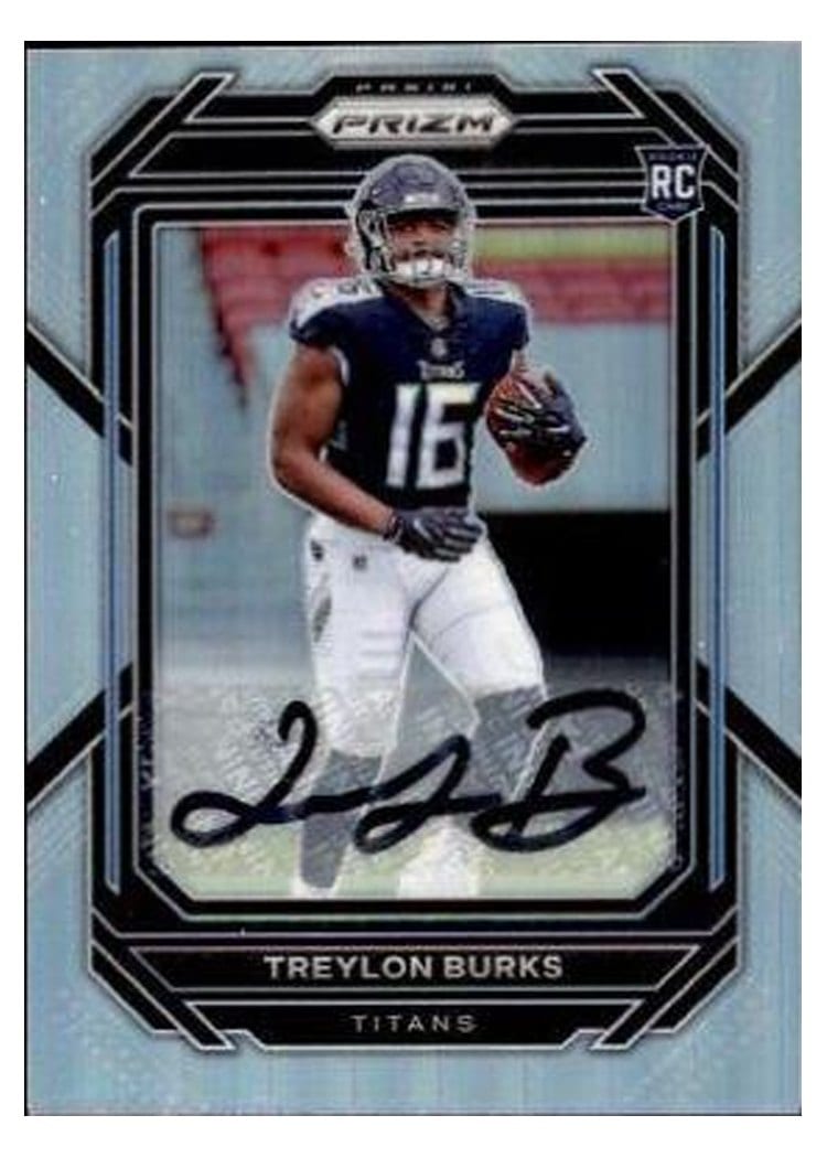 2022 Panini Prizm Base Set Treylon Burks #313 card