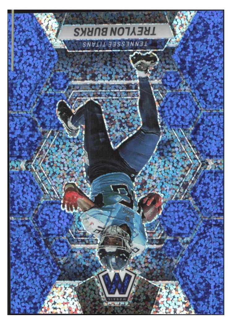 2023 Panini Mosaic Base Set Treylon Burks #237 card