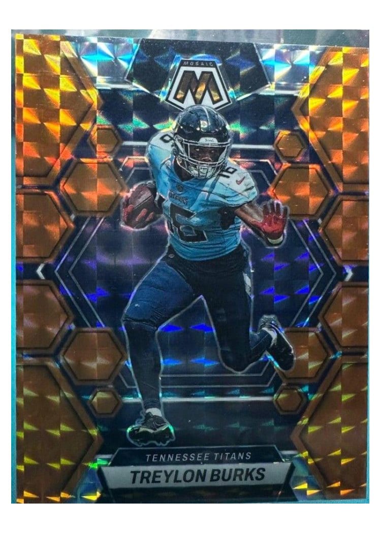 2023 Panini Mosaic Base Set Treylon Burks #237 card