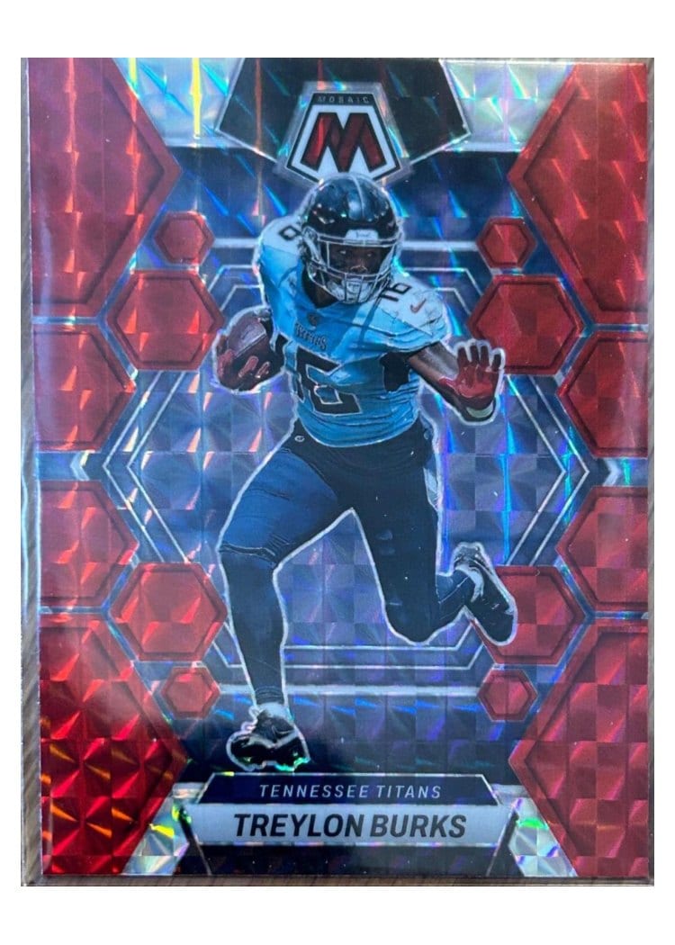 2023 Panini Mosaic Base Set Treylon Burks #237 card