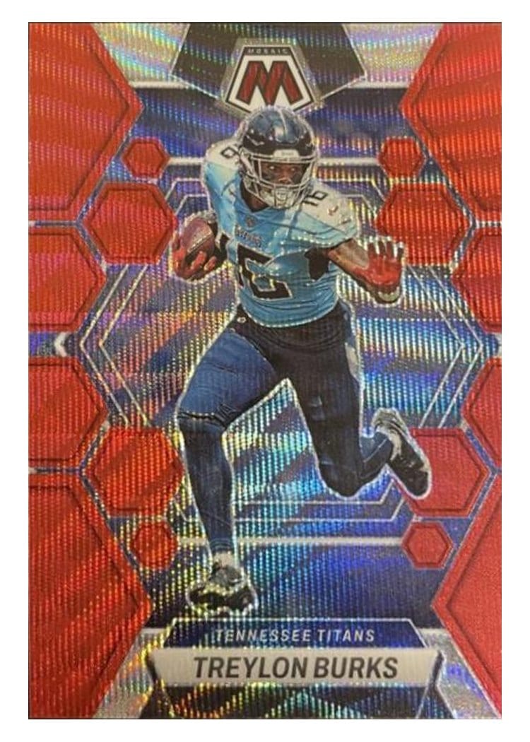 2023 Panini Mosaic Base Set Treylon Burks #237 card