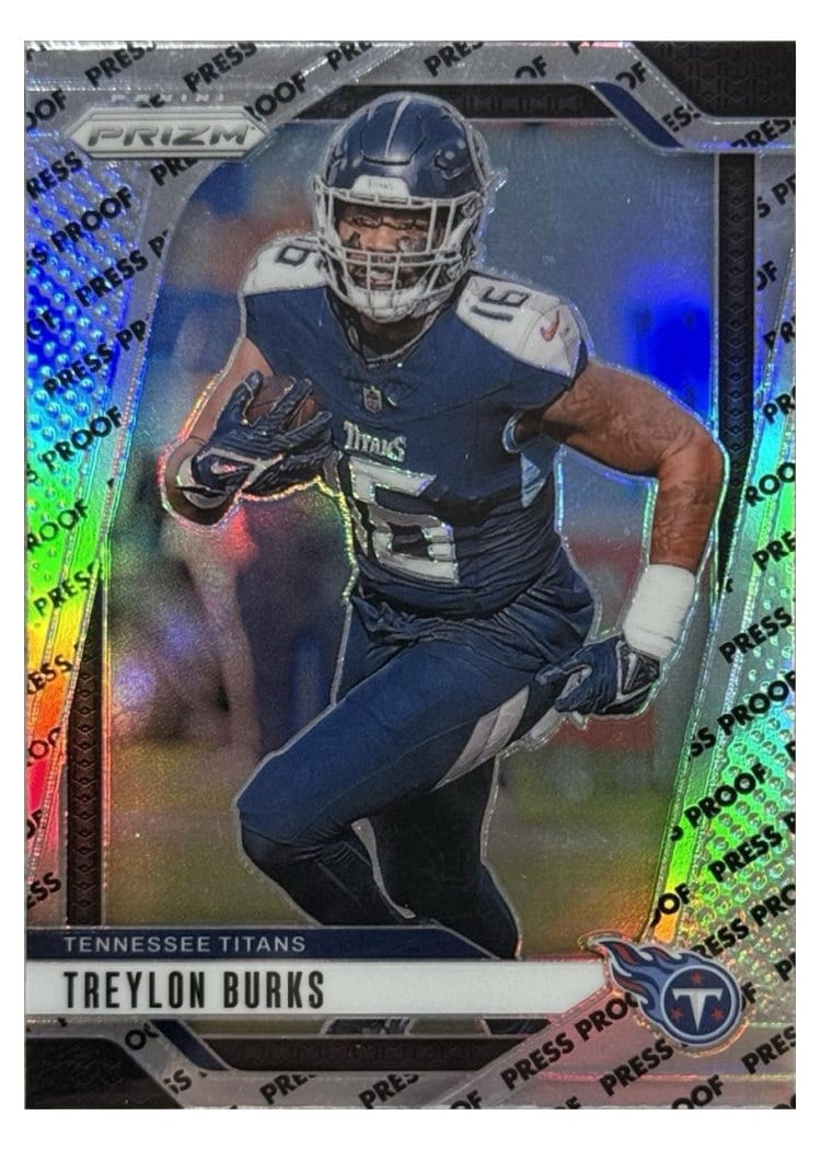 2024 Panini Prizm Base Set Treylon Burks #281 card
