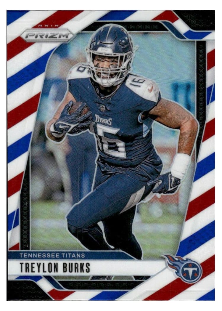 2024 Panini Prizm Base Set Treylon Burks #281 card