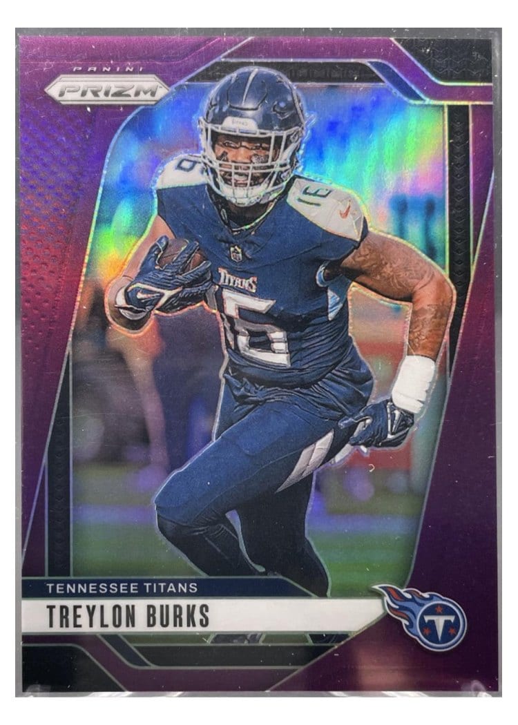 2024 Panini Prizm Base Set Treylon Burks #281 card