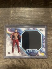2025 Topps Exalted WWE Wrestling Mega Materials Trick Williams #MM-TW card