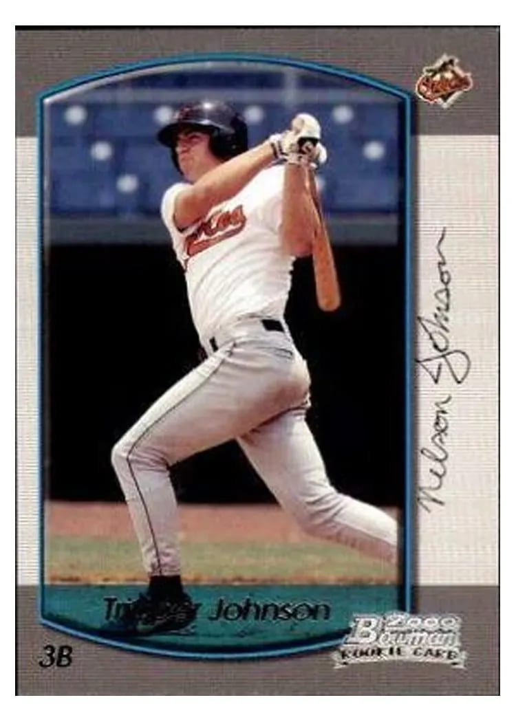 2000 Bowman Draft Picks Tripper Johnson #106 card