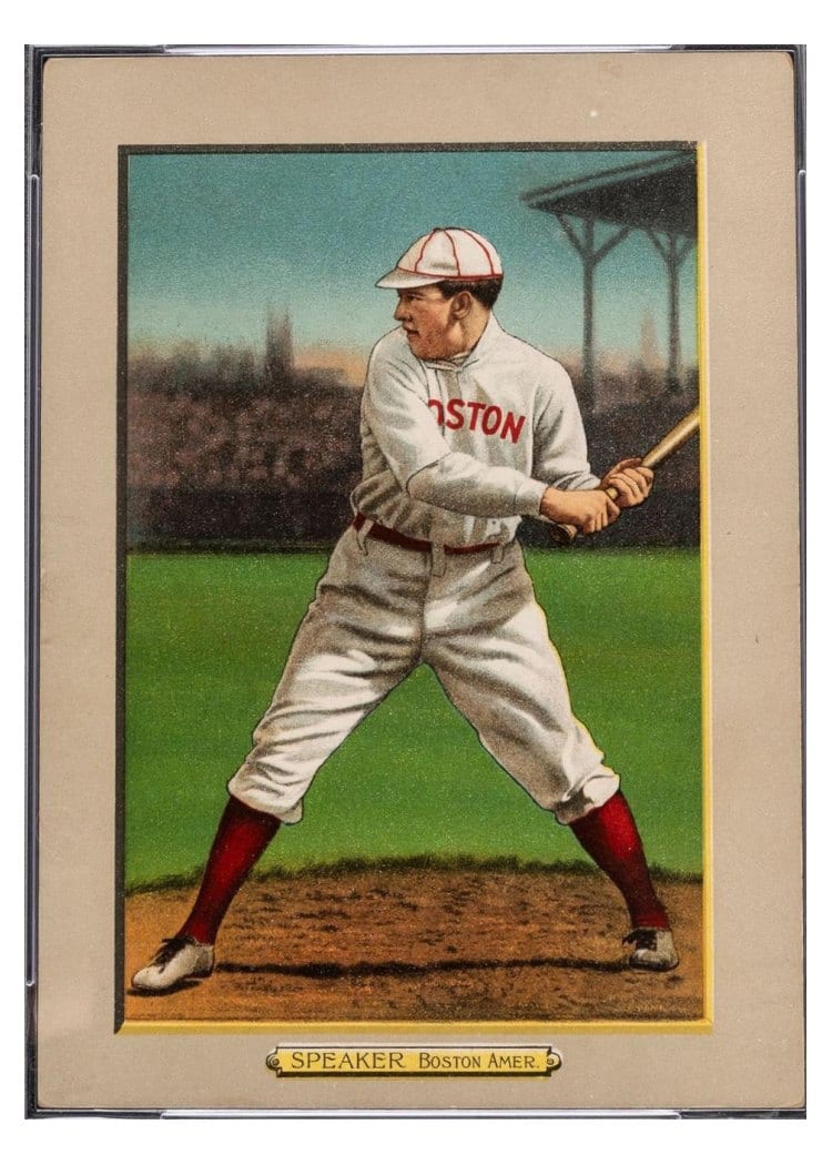 1911 Turkey Red Cabinets T3 & T9 Tris Speaker #36 card