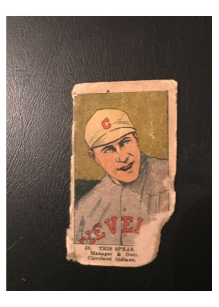1923 W515 1 Tris Speaker Hand Cut #28 card