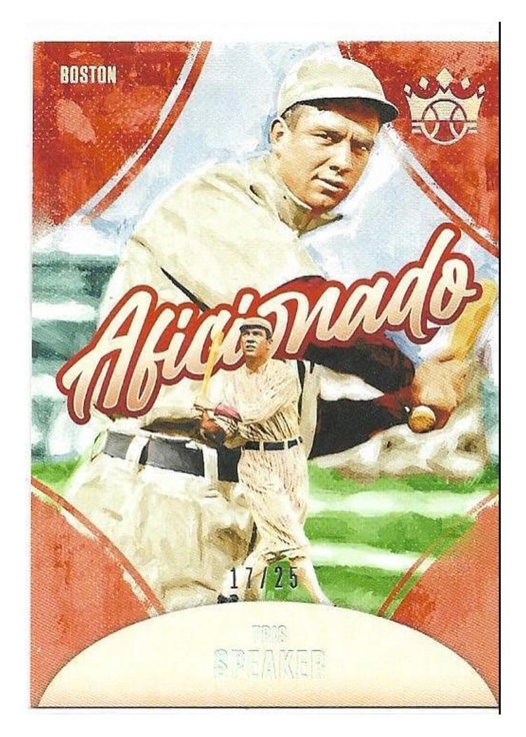 2021 Panini Diamond Kings Aficionado Tris Speaker #A-1 card
