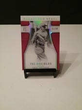 2022 Panini National Treasures Treasured Stats Tris Speaker #TS-12 card