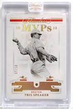 2023 Panini National Treasures Treasured Stats Tris Speaker #31 card