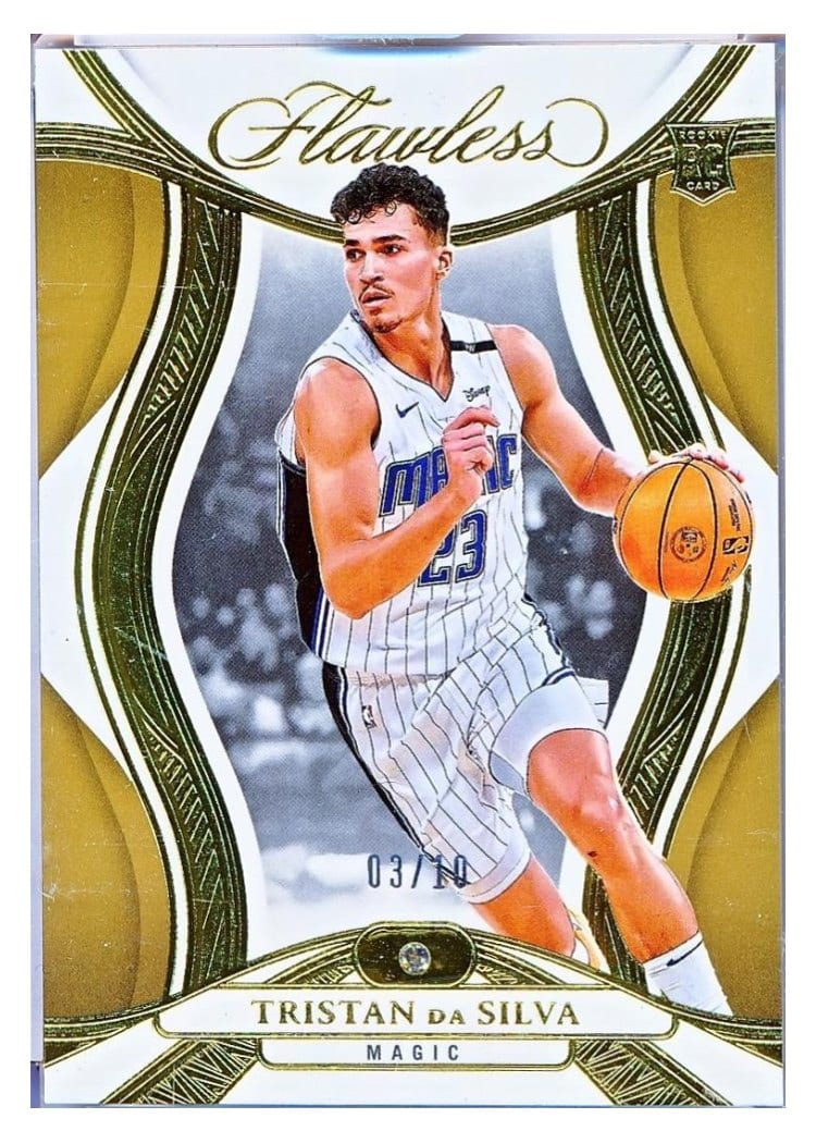 2024-25 Panini Flawless Base Gems Tristan da Silva #84 card