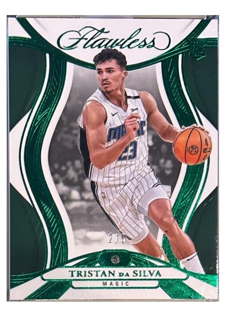 2024-25 Panini Flawless Base Gems Tristan da Silva #84 card