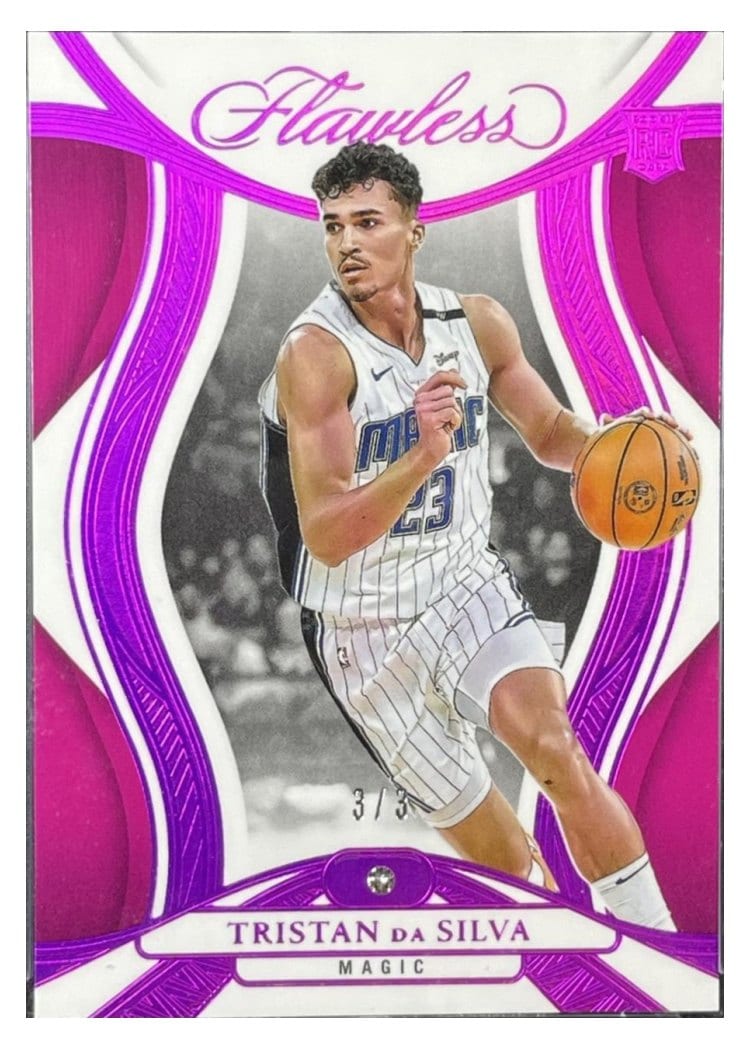 2024-25 Panini Flawless Base Gems Tristan da Silva #84 card
