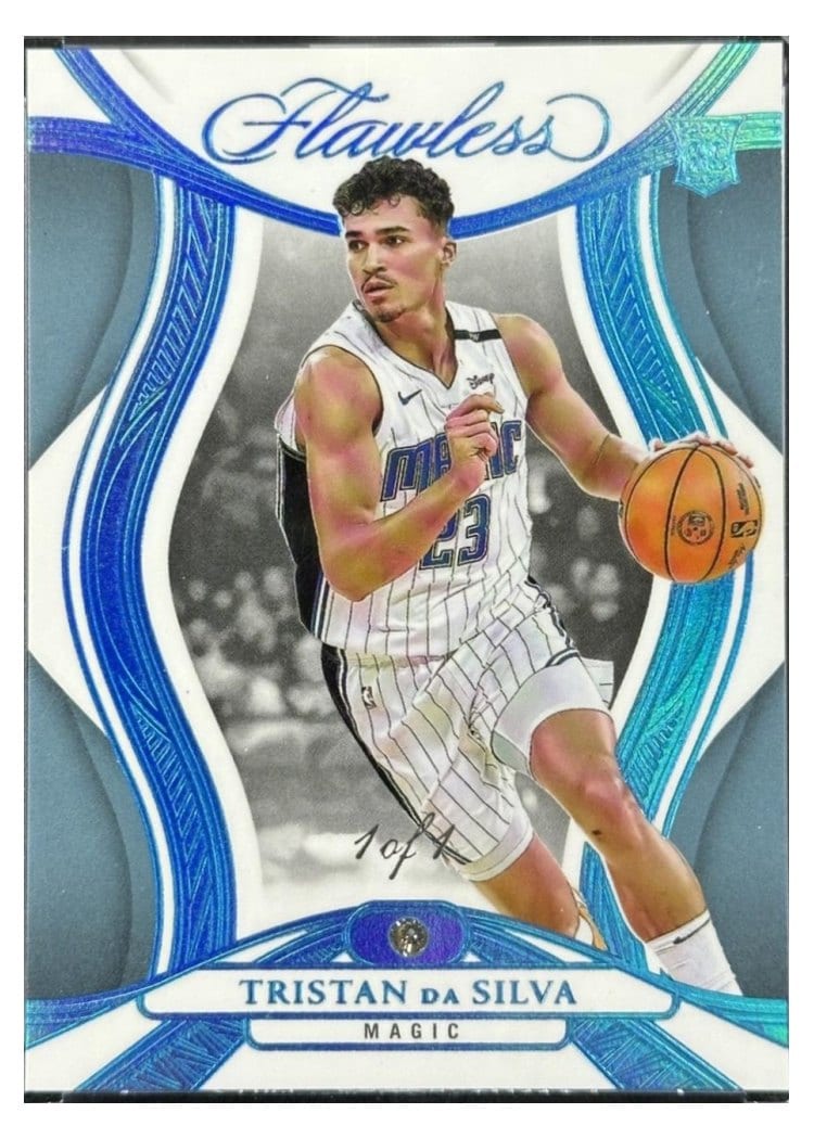 2024-25 Panini Flawless Base Gems Tristan da Silva #84 card