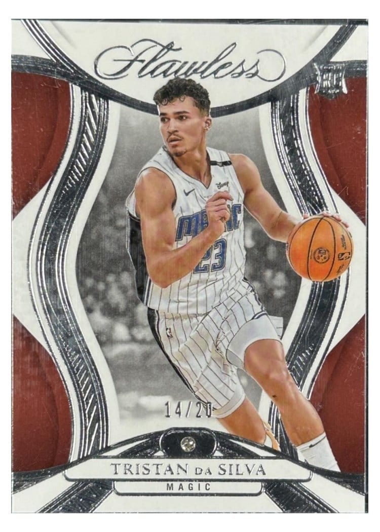 2024-25 Panini Flawless Base Gems Tristan da Silva #84 card