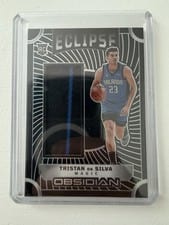 2024-25 Panini Obsidian Eclipse Materials Tristan da Silva #EM-TDS card