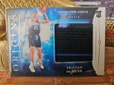 2024-25 Panini Origins Rookie Jumbo Jerseys Set Tristan da Silva #RJJ-TDS card
