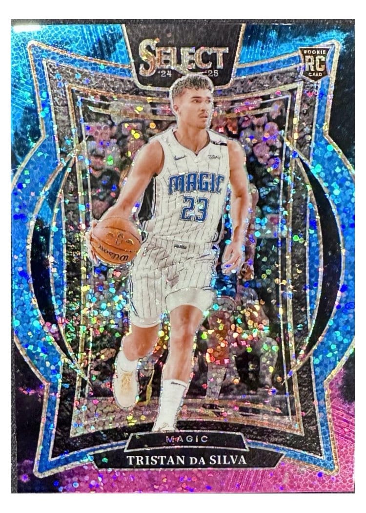2024-25 Panini Select Base Set Tristan da Silva Cosmic Prizm #83 card