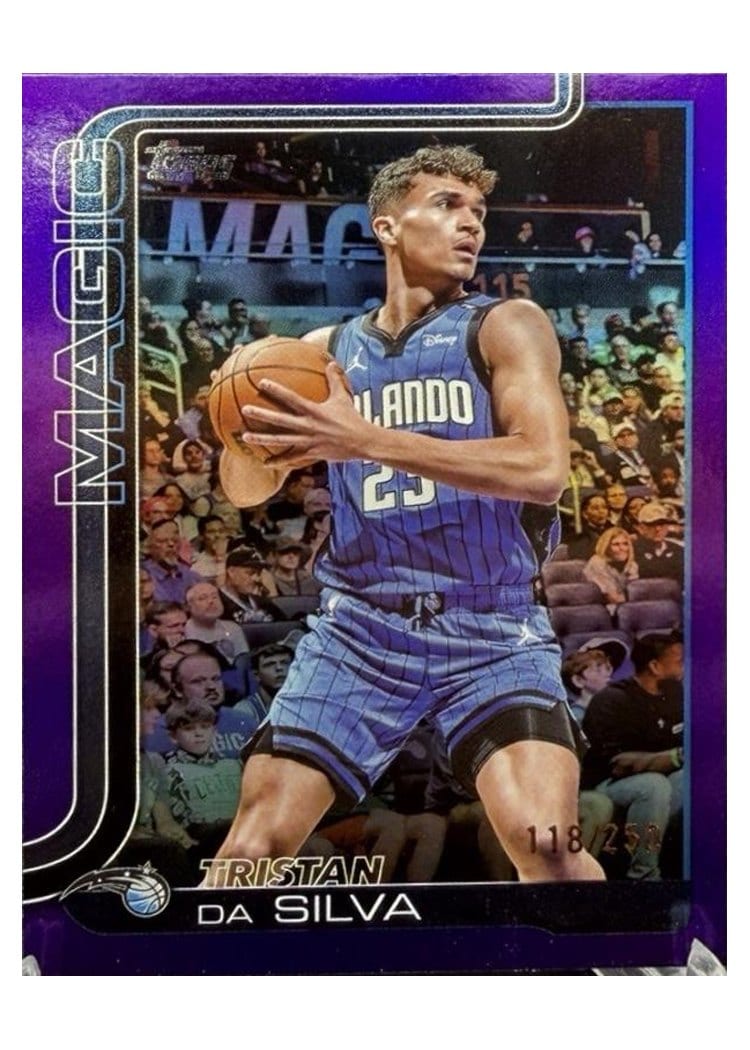2025-26 Topps Base Set Tristan da Silva Purple Rainbow #93 card