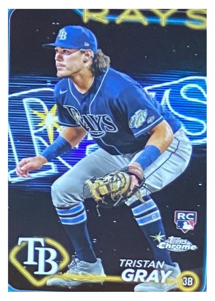2024 Topps Chrome Base Set Tristan Gray #8 card