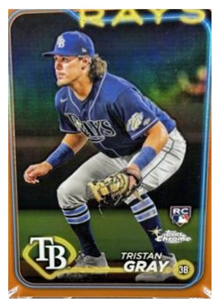 2024 Topps Chrome Base Set Tristan Gray #8 card