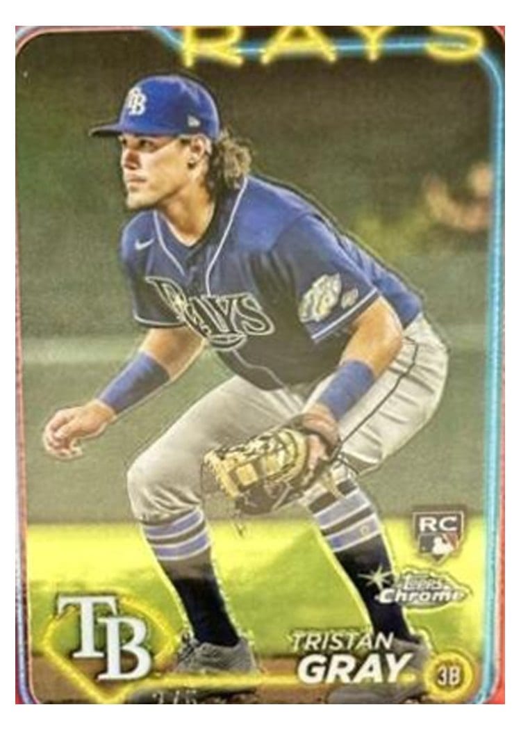 2024 Topps Chrome Base Set Tristan Gray #8 card