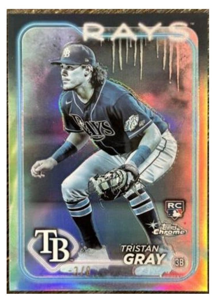 2024 Topps Chrome Base Set Tristan Gray #8 card