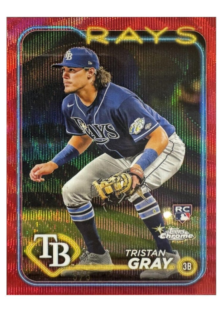 2024 Topps Chrome Base Set Tristan Gray #8 card