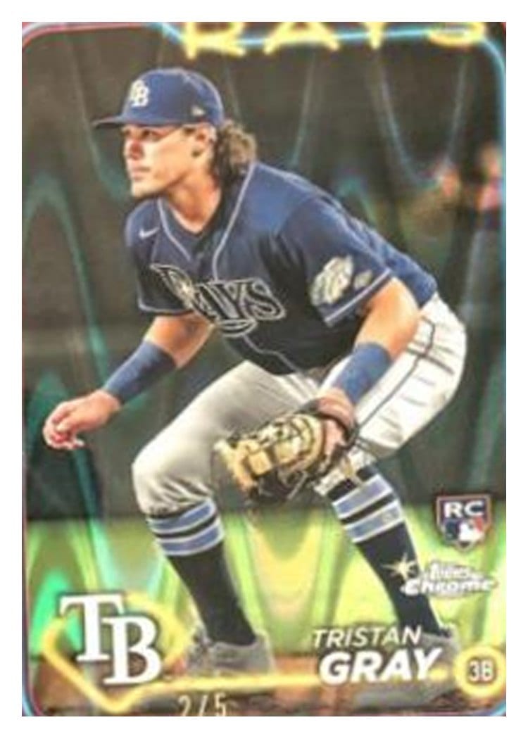 2024 Topps Chrome Base Set Tristan Gray #8 card