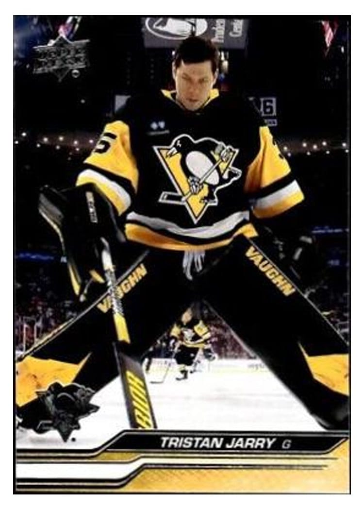2023-24 Upper Deck Base Set Tristan Jarry #608 card