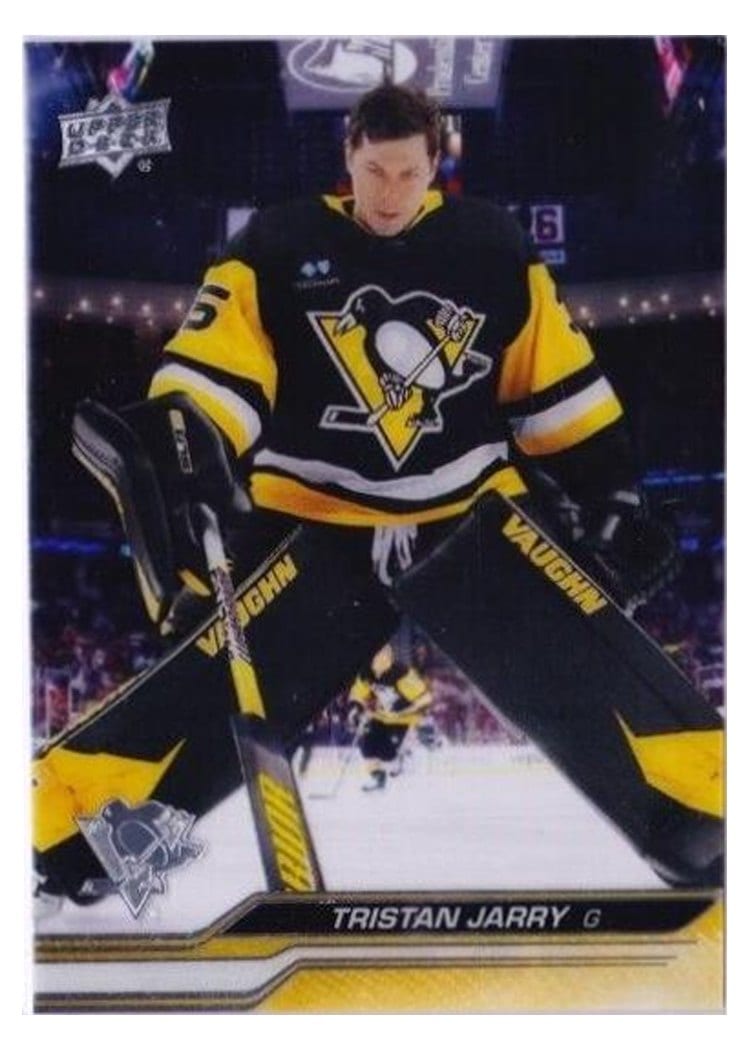 2023-24 Upper Deck Base Set Tristan Jarry #608 card