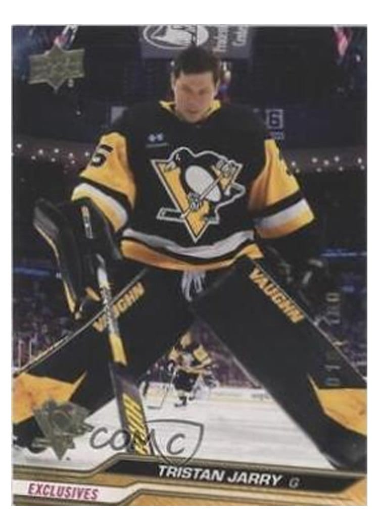 2023-24 Upper Deck Base Set Tristan Jarry #608 card