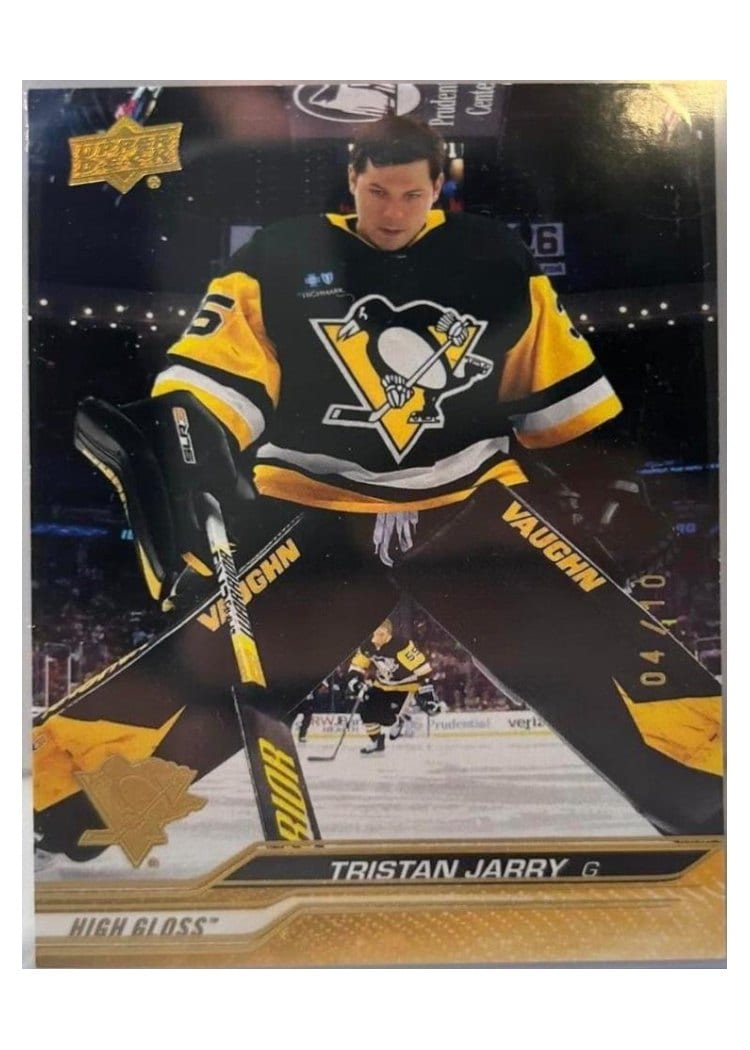 2023-24 Upper Deck Base Set Tristan Jarry #608 card