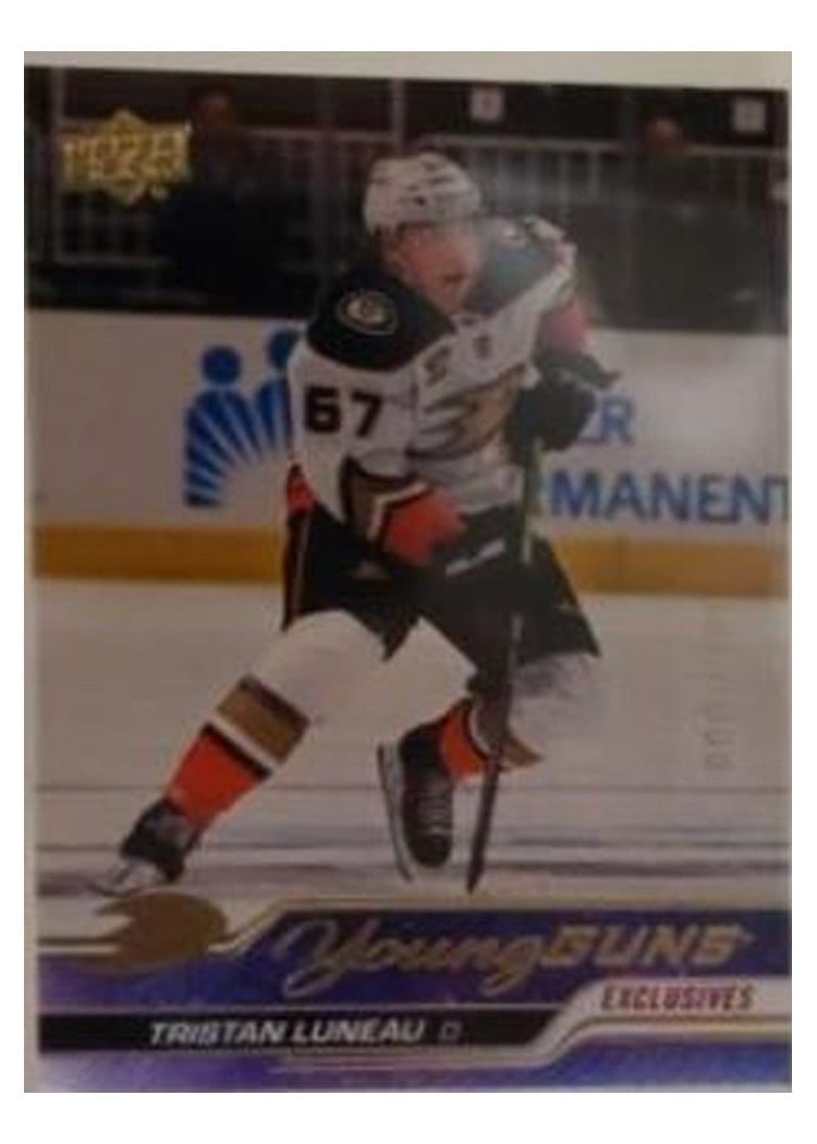 2023-24 Upper Deck Base Set Tristan Luneau #480 card