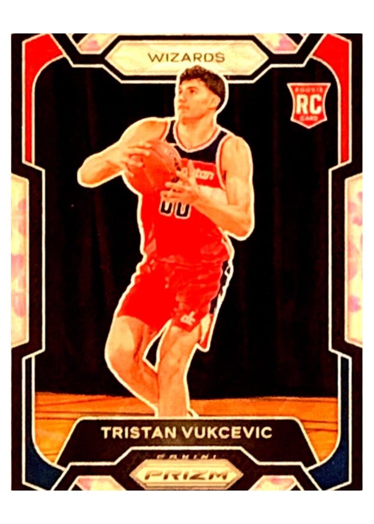 2023-24 Panini Prizm Base Set Tristan Vukcevic #126 card