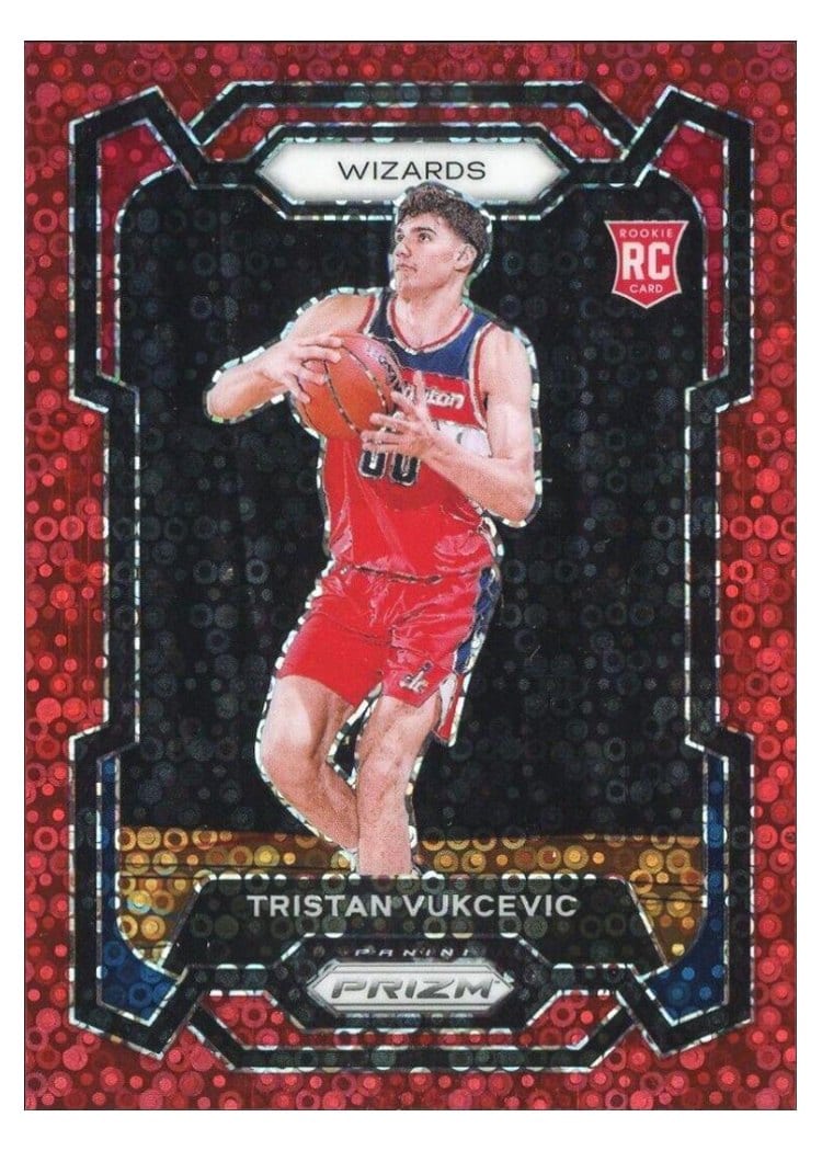 2023-24 Panini Prizm Base Set Tristan Vukcevic #126 card
