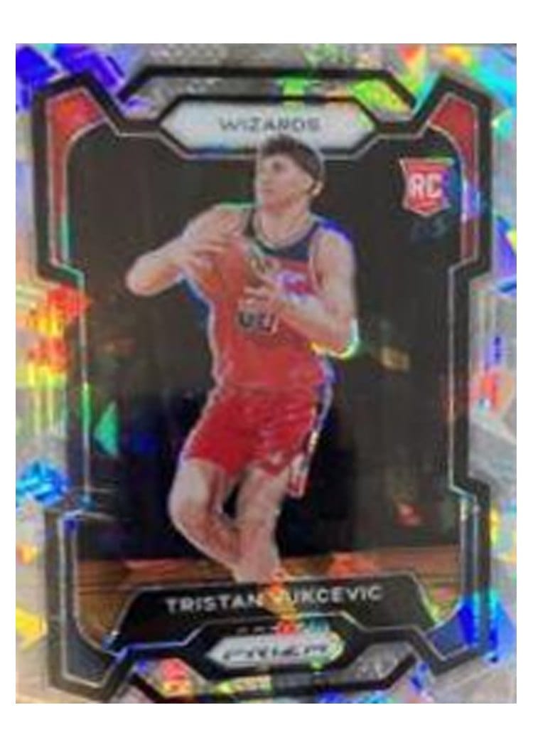 2023-24 Panini Prizm Base Set Tristan Vukcevic #126 card