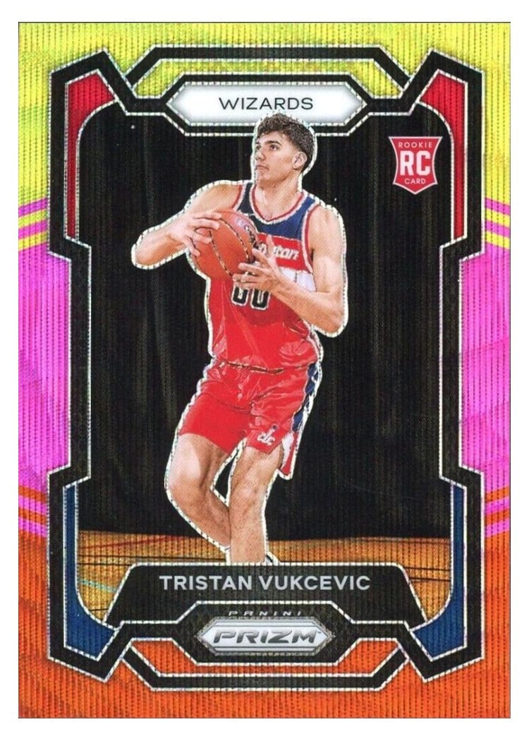 2023-24 Panini Prizm Base Set Tristan Vukcevic #126 card