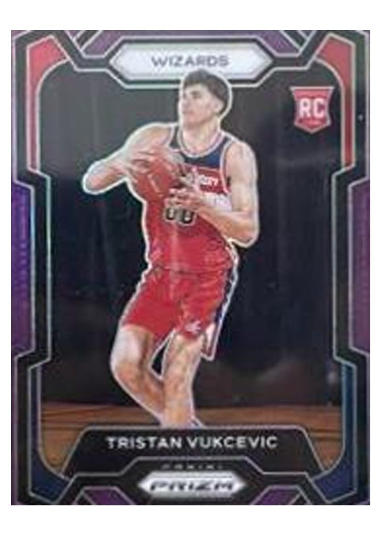 2023-24 Panini Prizm Base Set Tristan Vukcevic #126 card